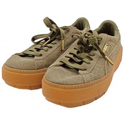 Puma Damensneakers olive Gr. 39