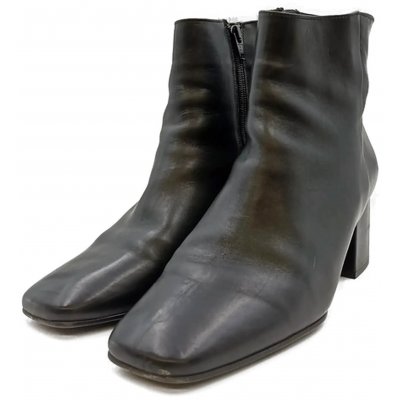 Högl Damenlederstiefel schwarz Gr. 38,5