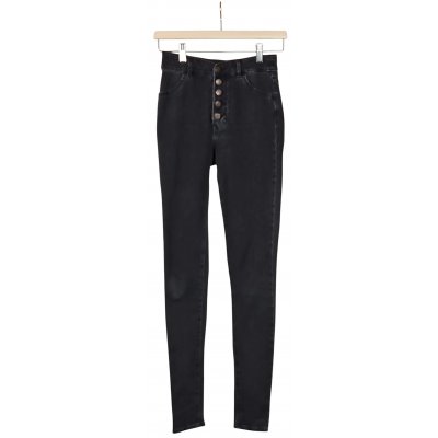 Levis Mile High Super Skinny Damen Jeans, schwarz - Gr. W26/L32