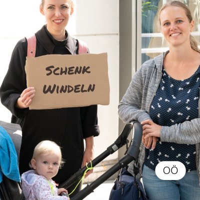 Schenk Windeln für Alleinerzieher*innen