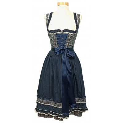 Stockerpoint Damendirndl blau/weiß Gr. 34