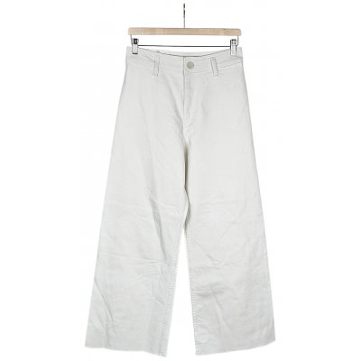 ZARA Damen Jeanshose, weiß - Gr. L / 40