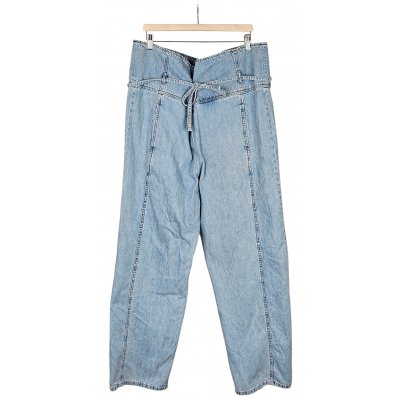 ZARA Damen Jeanshose, blau - Gr. XXXL / 46