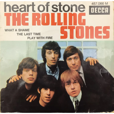 Single Vinyl The Rolling Stones "Heart of Stone"