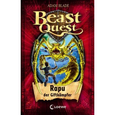 Beast Quest (Band 25) - Rapu, der Giftkämpfer - Adam Blade