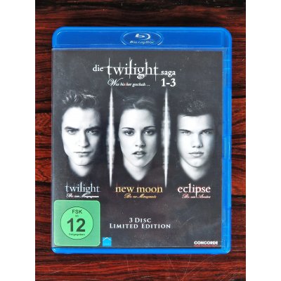 Die Twilight Saga - Was bisher geschah 1-3 - Film - Blu-ray - 3-Disc Limited Edition