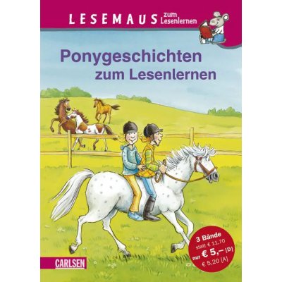 Lesemaus zum Lesenlernen Sammelbände, Band 2: Ponygeschichten zum Lesenlernen - Julia Boehme