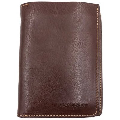 Tony Perotti Herren Lederbrieftasche braun