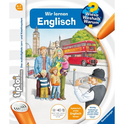 tiptoi® Wieso? Weshalb? Warum? Wir lernen Englisch - Inka Friese