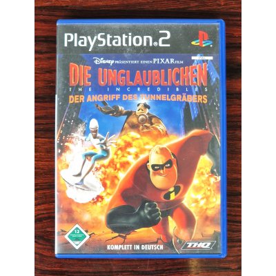 Die Unglaublichen - Der Angriff des Tunnelgräbers – PlayStation 2 - PS2 - Spiel