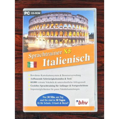 bhv Sprachtrainer x5 - Italienisch - Lernsoftware - CD-ROM