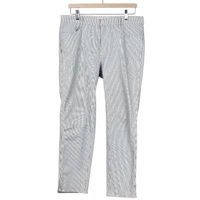 Brax Feel Good Damen Hose, weiß/blau- Gr. D 42