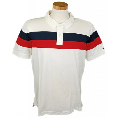 Tommy Hilfiger Herrenpoloshirt weiß Gr. L