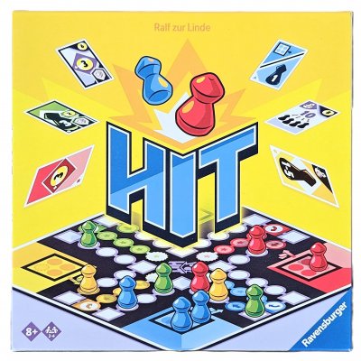 HIT - Schnell erlernt, Kurze Spielrunden, Großer Spaß - Gesellschaftsspiel - Ravenburger