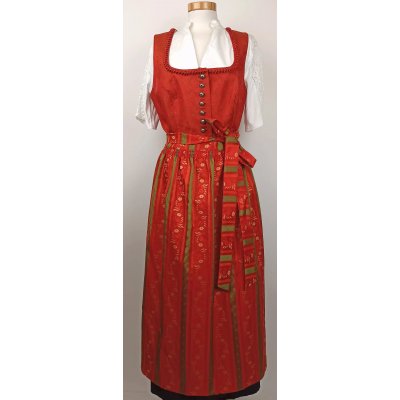 Damendirndl rot/schwarz Gr. XL