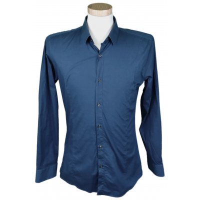 Hugo Boss Herrenhemd blau Gr. M