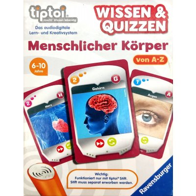 tiptoi® - WISSEN & QUIZZEN- Menschlicher Körper - RAVENSBURGER