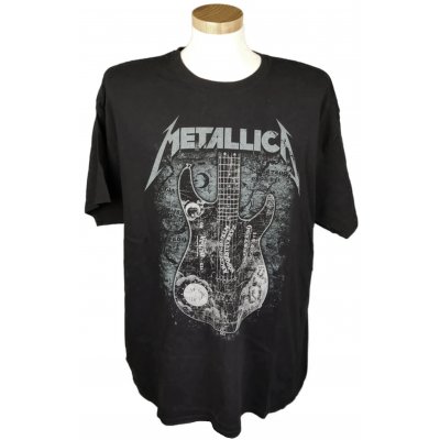 Gildan Heavy Cotton Metallica Herrenshirt schwarz Gr. 2XL