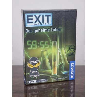 EXIT Das Spiel - Das geheime Labor - Gesellschaftsspiel - KOSMOS 