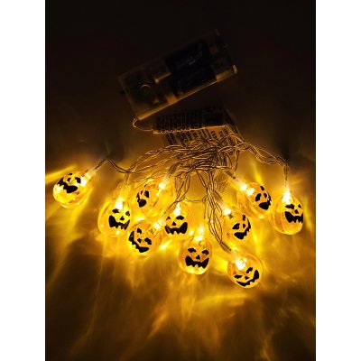 LED-Lichterkette für Halloween #3" Kürbis"
