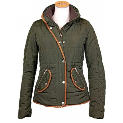 Tom Tailor Denim Damenjacke gesteppt grün Gr. XS