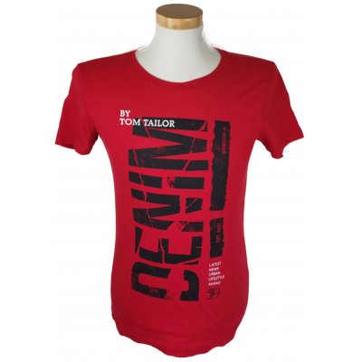 Tom Tailor Herrenshirt rot Gr. S