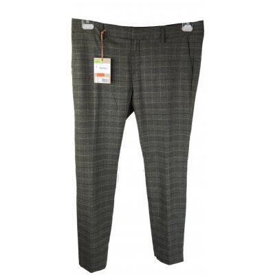 Mos Mosh Herrenhose grau gemustert Gr. 42