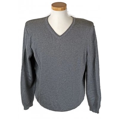 Hugo Boss Herrenpullover grau Gr. XL