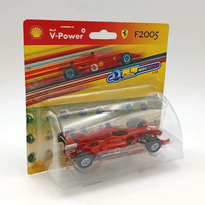 Hot Wheels Shell V-Power Ferrari F2005 Modellauto Maßstab 1:38