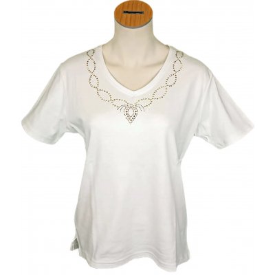Dolce & Gabbana Damenshirt weiß Gr. L