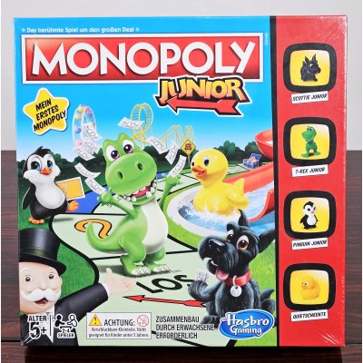 MONOPOLY Junior - Gesellschaftsspiel - Hasbro Gaming