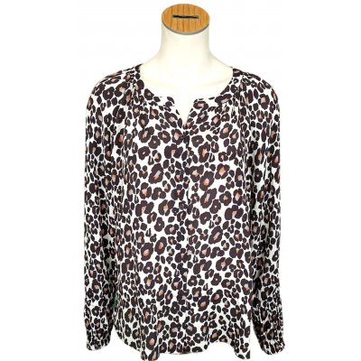 Marc Cain Damenbluse Leoprint Gr. L