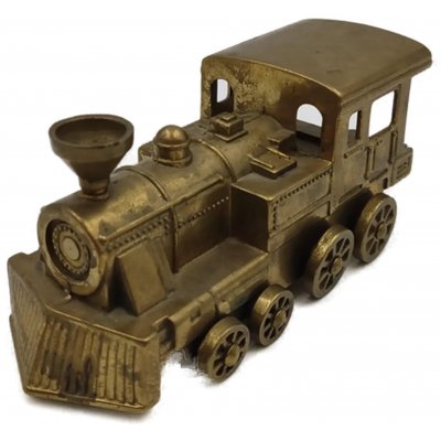 Vintage Messing Lokomotive "AAC WESTERN"
