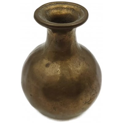 Vintage Deko-Vase aus massivem Messing