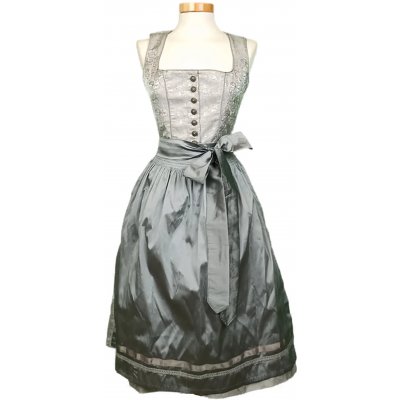 Alpin de luxe Damendirndl grau Gr. XXS