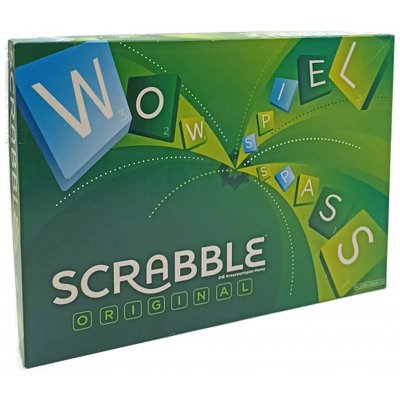 Mattel Games Scrabble Original – Das klassische Kreuzworträtsel-Brettspiel