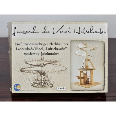 Leonardo da Vinci - Luftschrauber- Holzspielzeug - Fun Trading