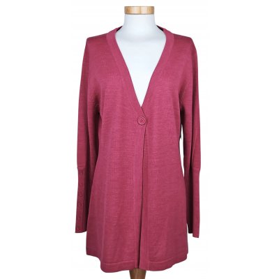 cpm edition Vintage Damen Wollweste, pink - Gr. XXL