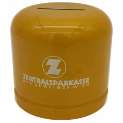 Sparkassa vintage senfgelb