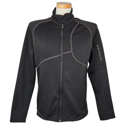 SALOMON Herren Jacke, schwarz - Gr. L 
