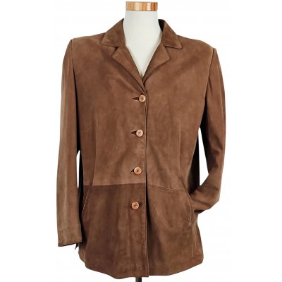 Baccarat Vintage Damen Lederjacke, braun - Gr. XL