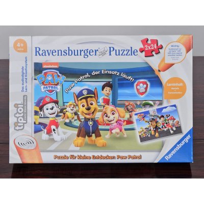 tiptoi® 2x24 Puzzle für kleine Entdecker: Paw Patrol - Ravensburger