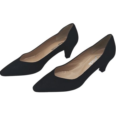Glück Damen Lederpumps, schwarz - Gr. 37
