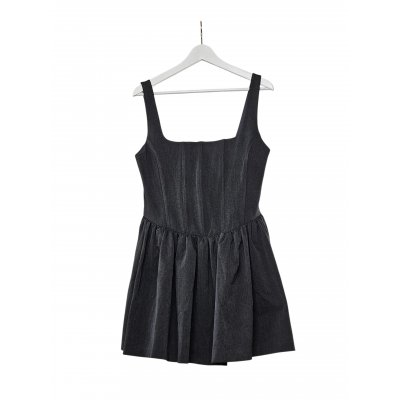 ZARA Damen Minikleid, grau - Gr. L / 40