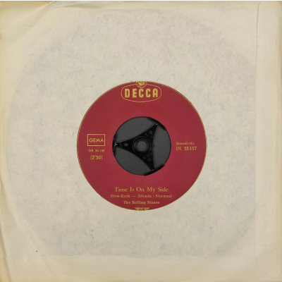 Single Vinyl The Rolling Stones "Time Is On My Side / Congratulations"