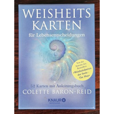WEISHEITS KARTEN - COLETTE BARON-REID - KNAUR MENSSANA