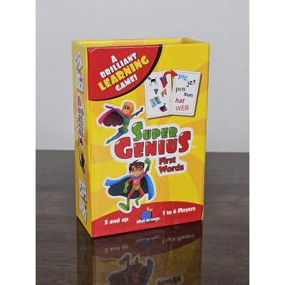 SUPER GENIUS - First Words - Gesellschaftsspiel - blue orange 