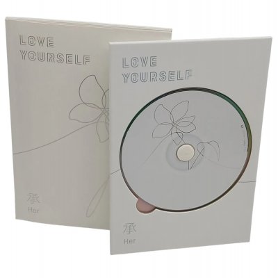 K-Pop - BTS - Love Yourself - Her - Fotobuch mit Audio CD in Manschette