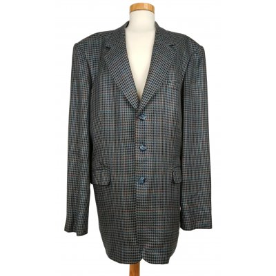 Steffi's Pick - Royalty Fashions Vintage Herren Sakko, grau - Gr. XXL