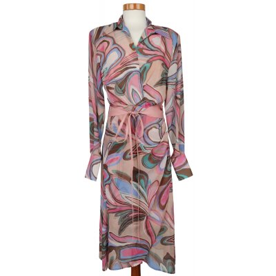 Maryley Damen Maxikleid, rosa - Gr. S